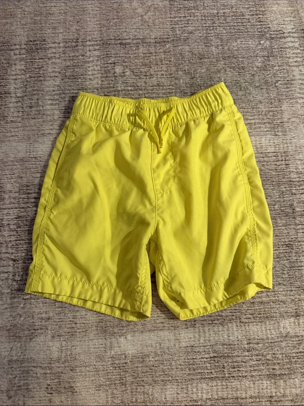 GAP Bright Yellow Kids Swim Trunks